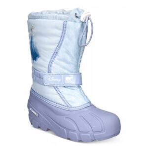 Disney x Sorel Little Girls Flurry Frozen 2 winter duck Boots size big kid 7